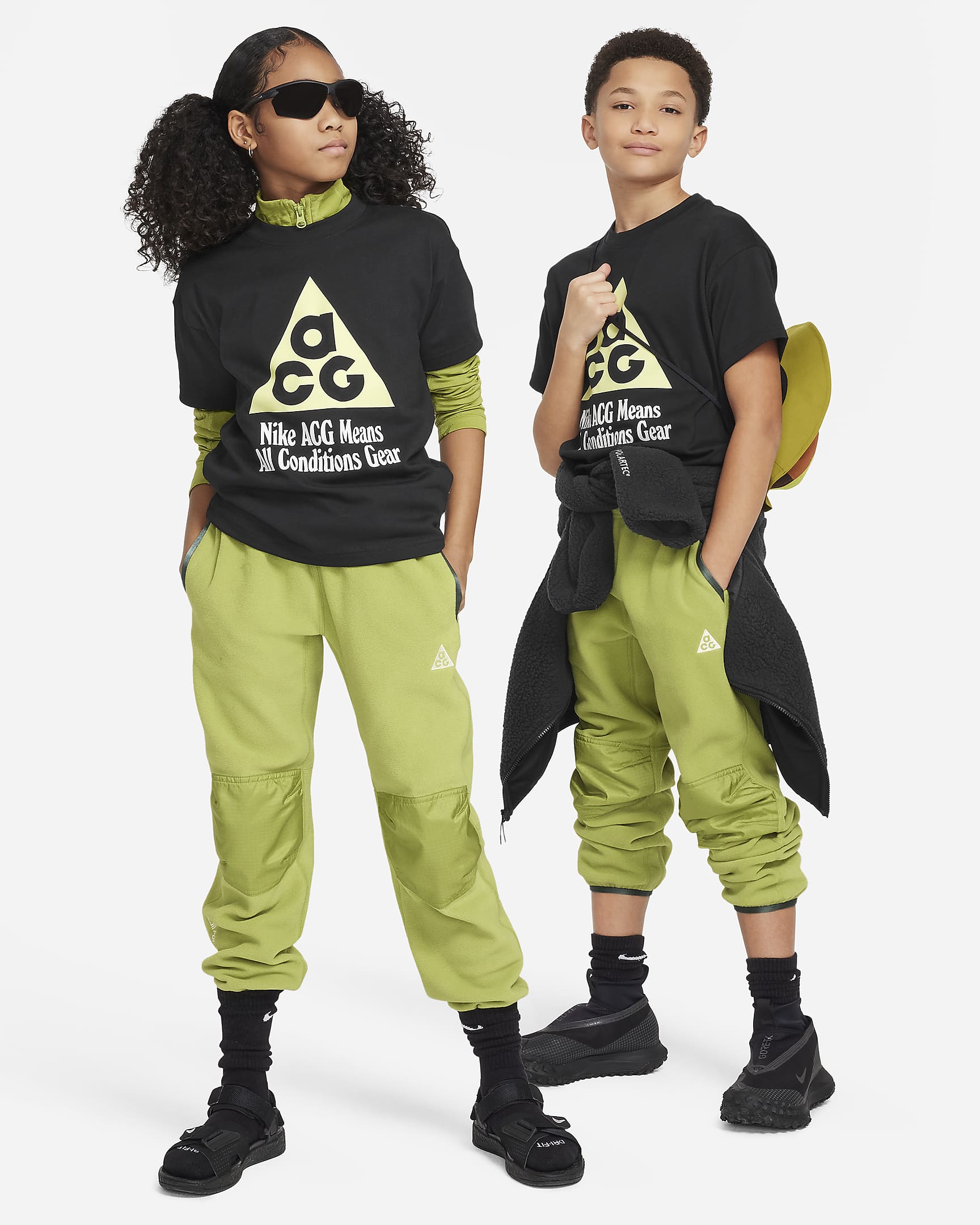 Nike ACG Polartec® "Wolf Tree" Big Kids' Pants.